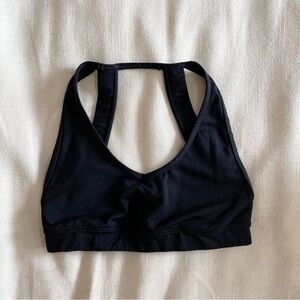 Jo+Jax youth black tri-top sports bra